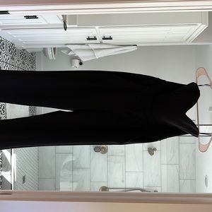 Sweetheart neck strapless jumpsuit